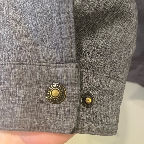 Levi's Gray Lightweight Trucker Jacket for Men - Picture 4 of 9